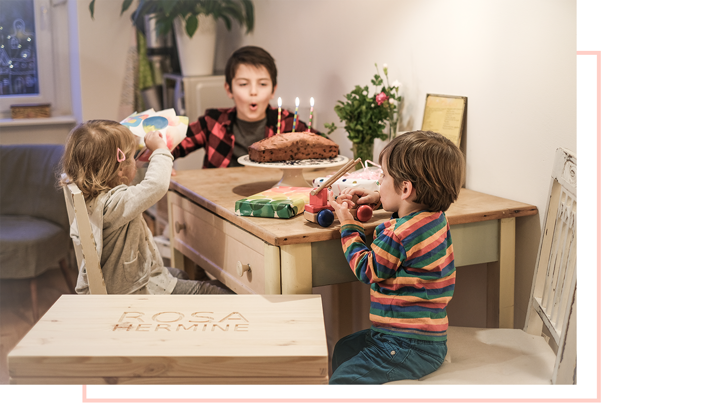 Geschenk für Kindergeburtstag