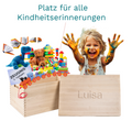 Personalisierte Kinderkiste „de luxe“ | 15 % Rabatt