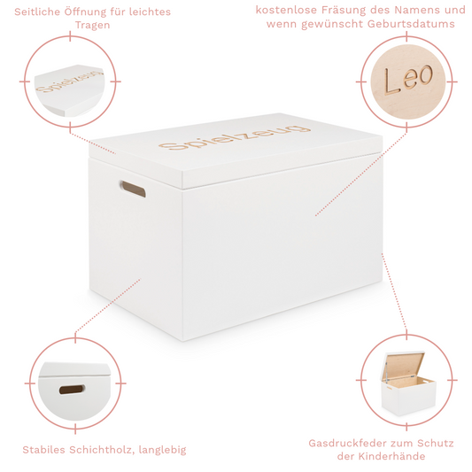 Kinderkiste "Weiß-Special Edition" | zur Geburt